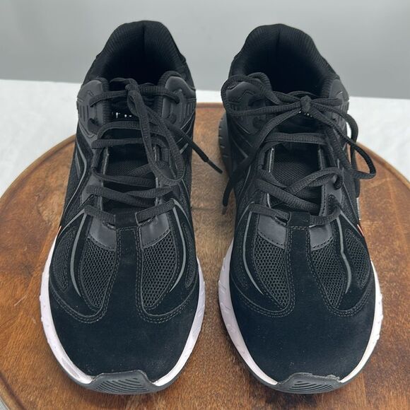 FitVille Shoes Mens 11.5 Wide Rebound Core Walking v1 Black Gray Athletic - Picture 3 of 12